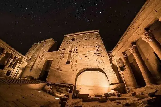 Sound and Light show at Philae Temple