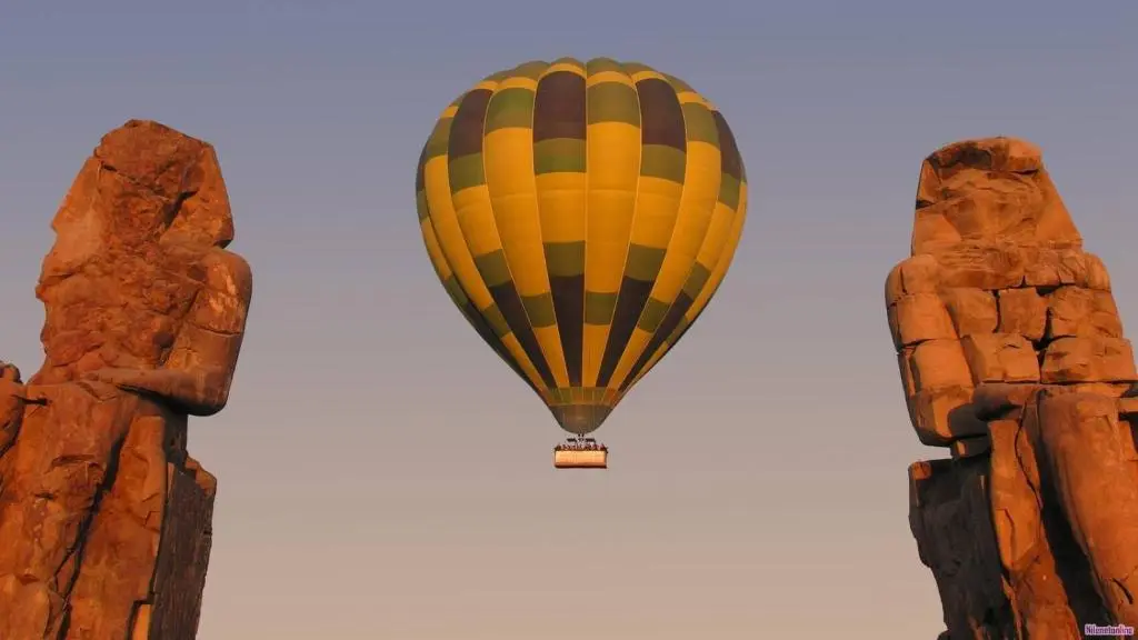 Sunrise Hot Air Balloon in Luxor-First Flight