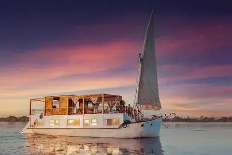 La Rose Dahabiya – 5 Days / 4 Nights Nile Cruise from Luxor to Aswan (Sharing)